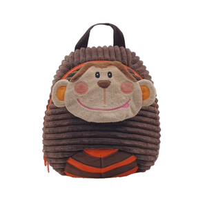 Leuke pluche aapvormige rugzak voor jonge kinderen